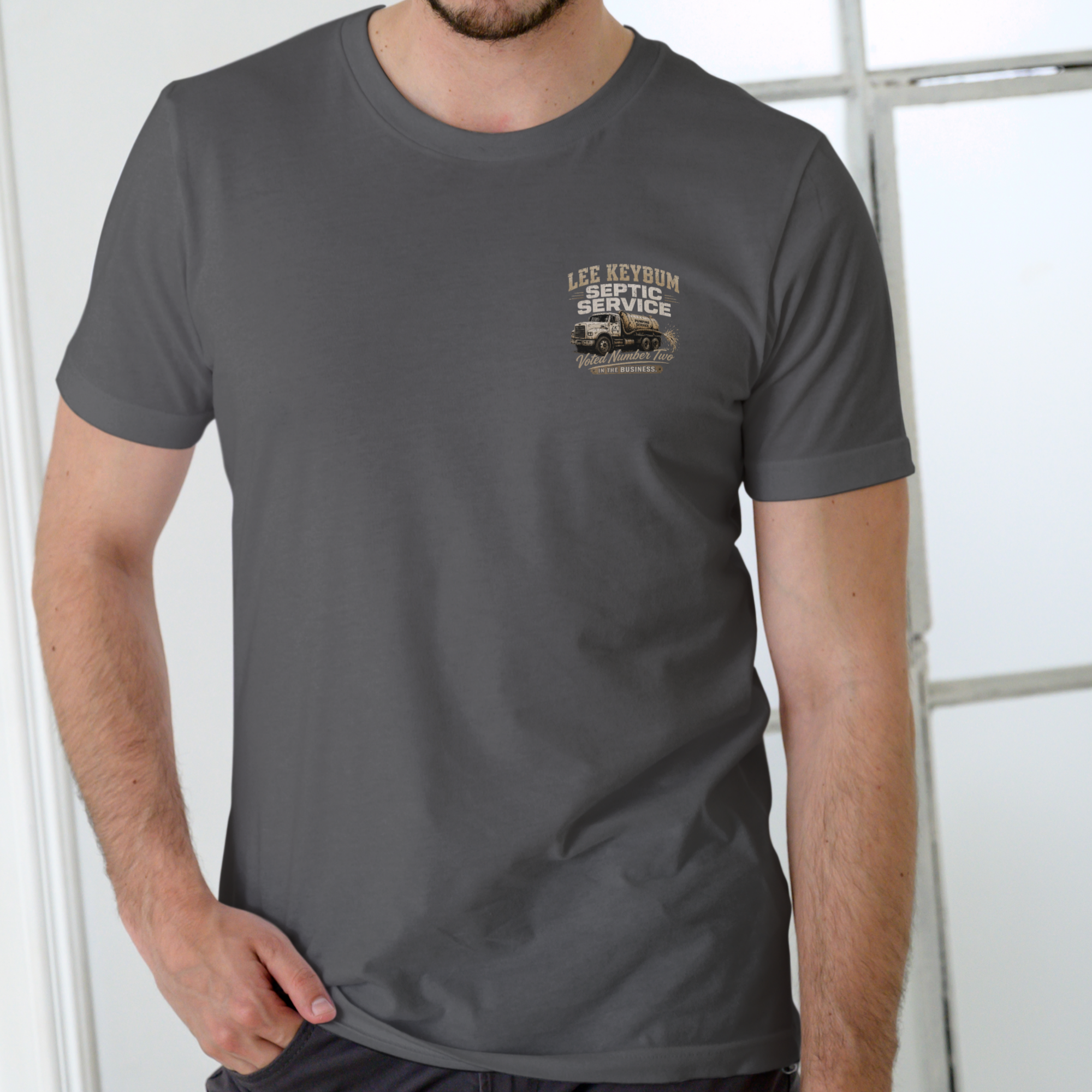 LEE KEYBUM SEPTIC Funny T-Shirt – Unisex Cotton Tee