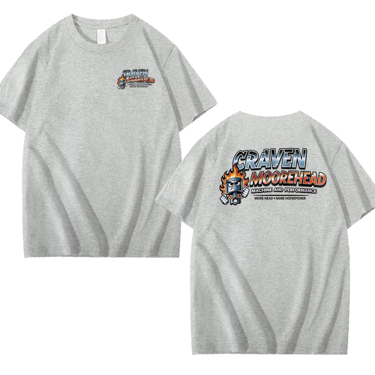 CRAVEN MOOREHEAD MACHINE AND PERFORMANCE Funny 100% Cotton T-Shirt