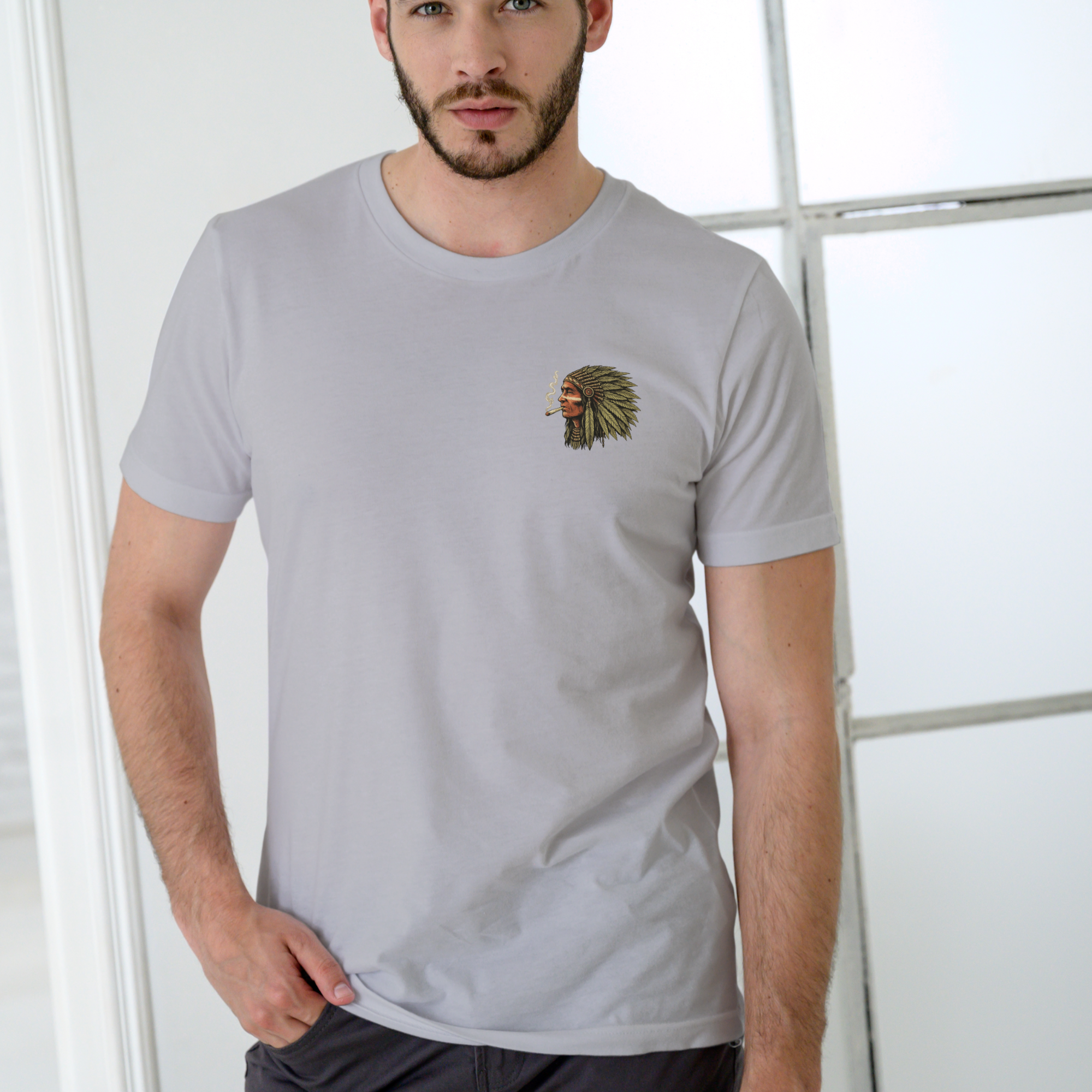 I’M CHIEF SMOKAWATTAPOT FROM THE HIGHAWATA TRIBE – Funny T-Shirt