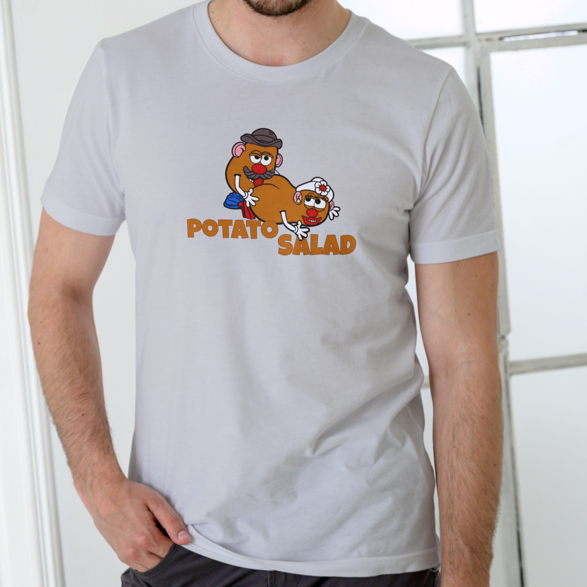 POTATO SALAD Funny T Shirt, Unisex Cotton