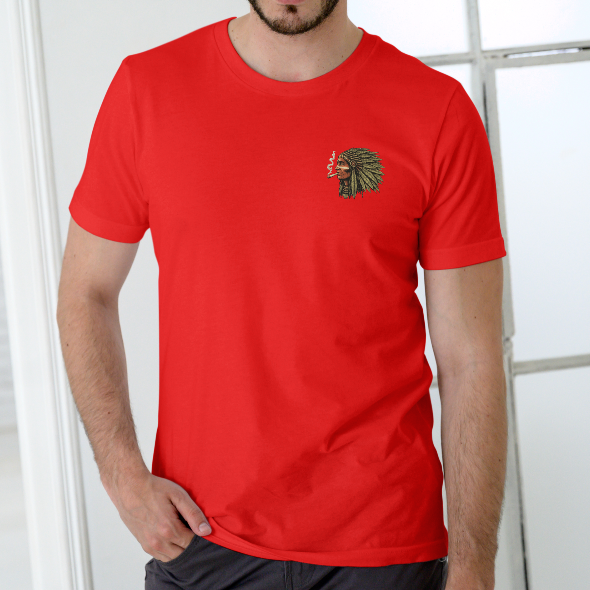 I’M CHIEF SMOKAWATTAPOT FROM THE HIGHAWATA TRIBE – Funny T-Shirt