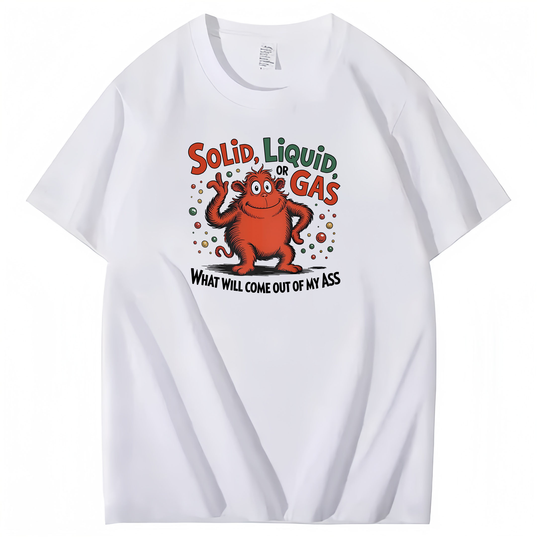 Solid, Liquid, or Gas – Funny T-Shirt | Unisex Cotton Tee