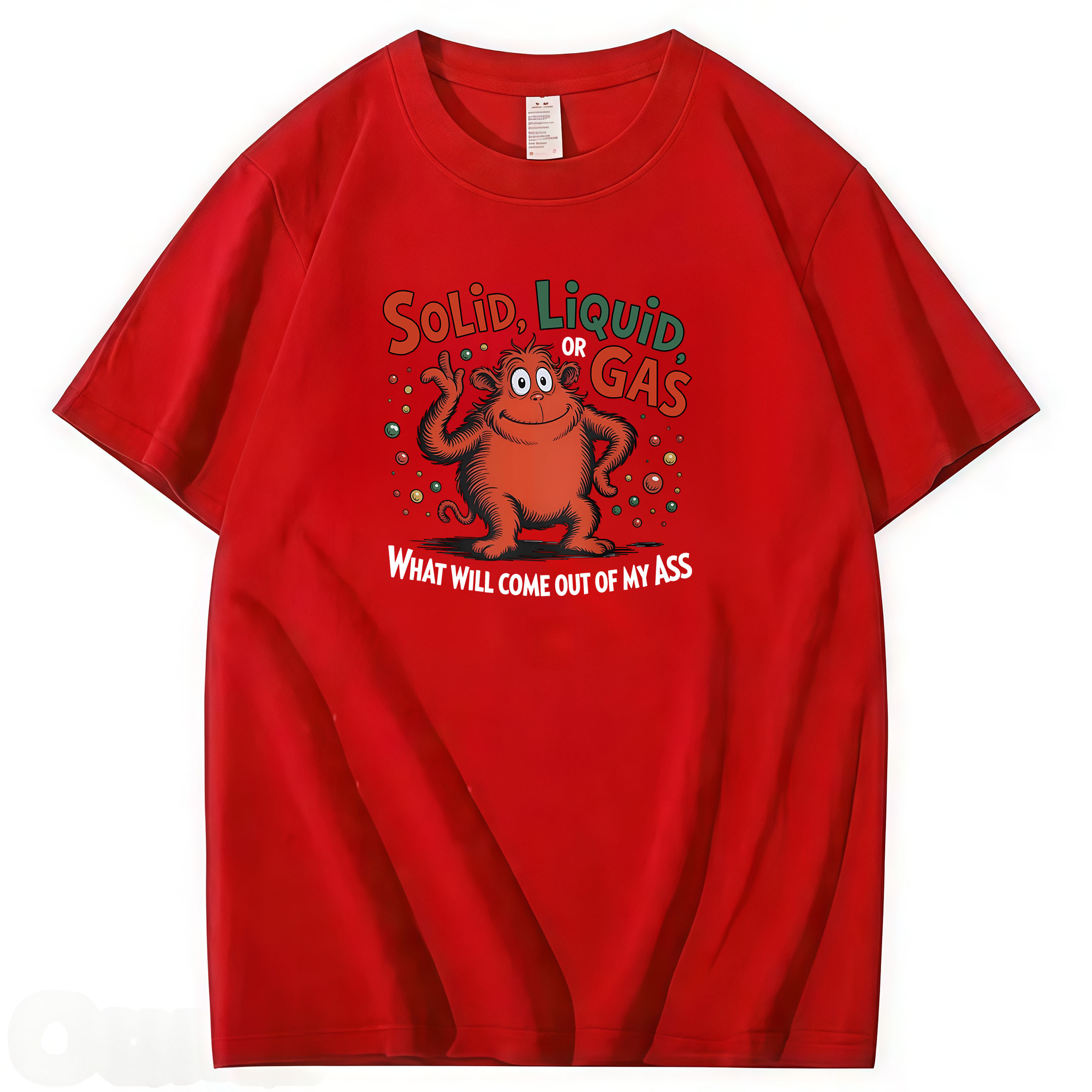 Solid, Liquid, or Gas – Funny T-Shirt | Unisex Cotton Tee