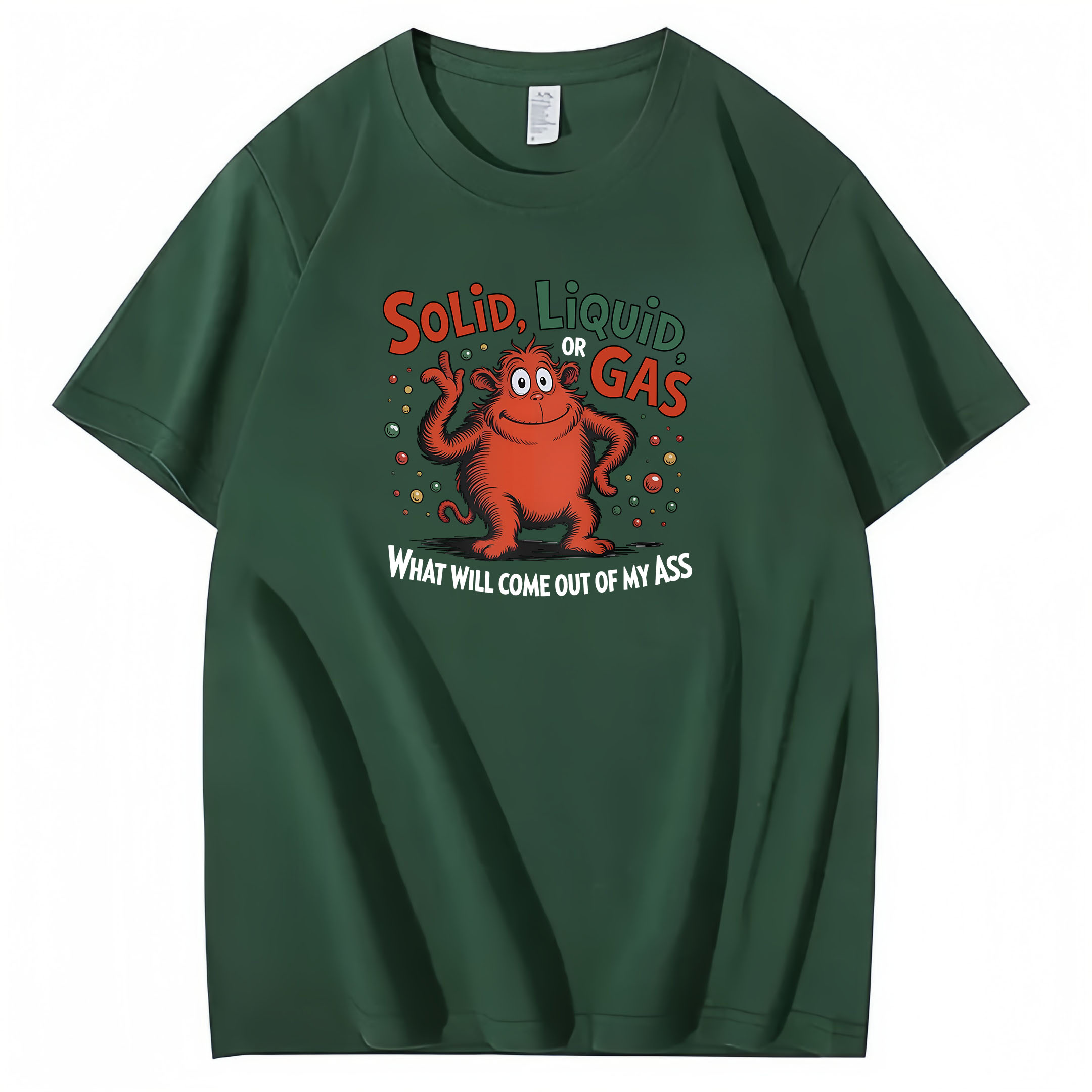 Solid, Liquid, or Gas – Funny T-Shirt | Unisex Cotton Tee