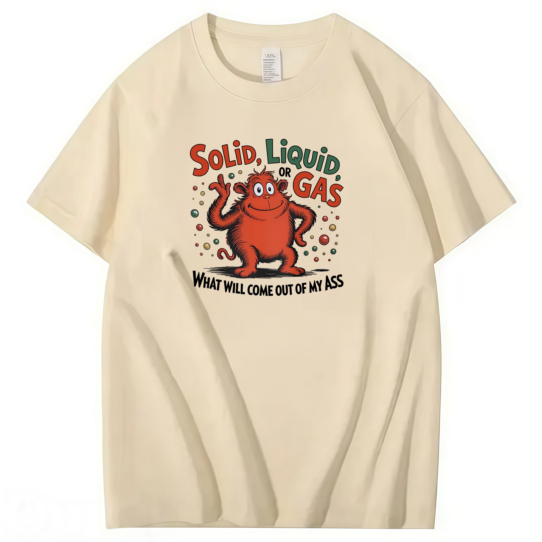 Solid, Liquid, or Gas – Funny T-Shirt | Unisex Cotton Tee
