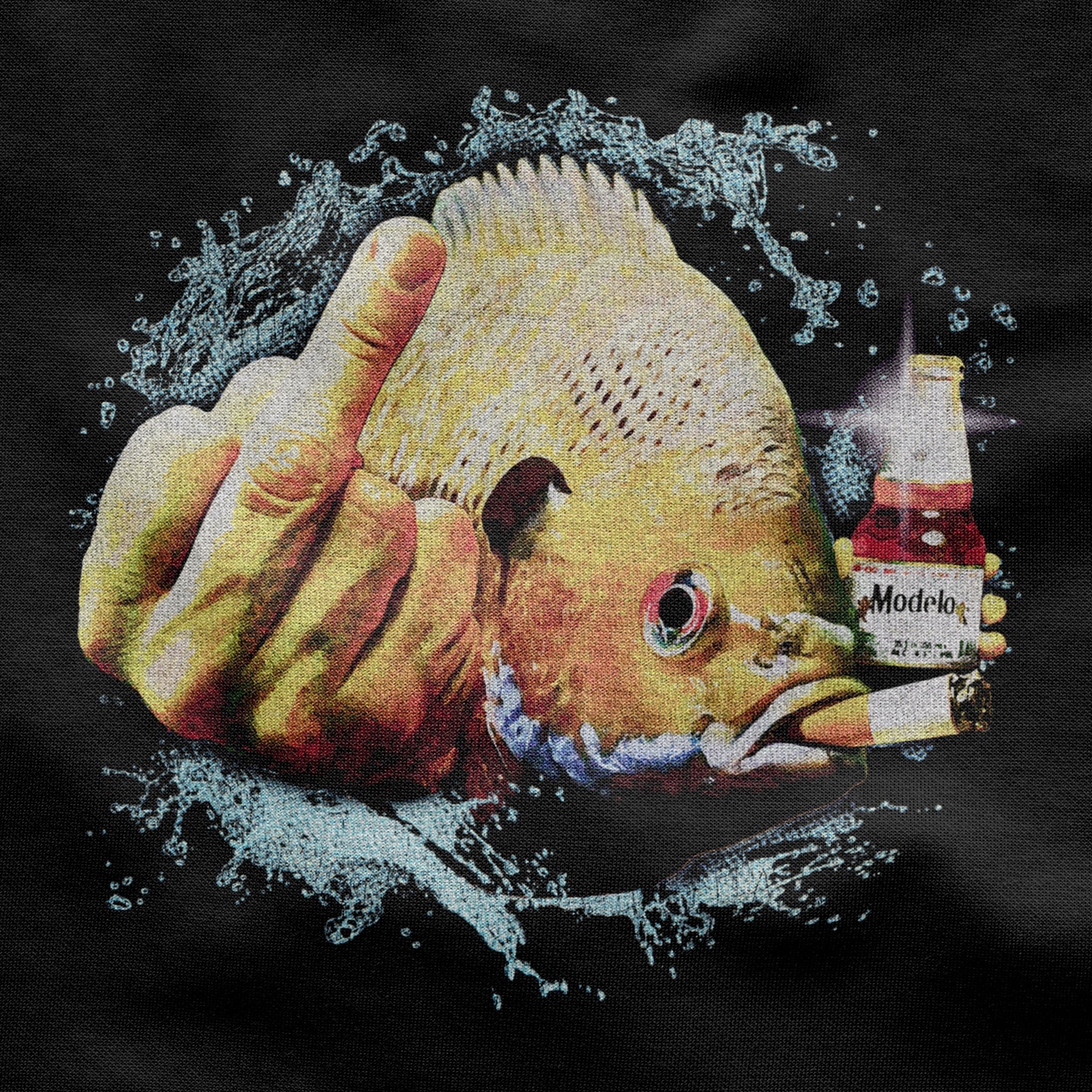 Dope ass bluegill – Funny T-Shirt | Unisex Cotton Tee
