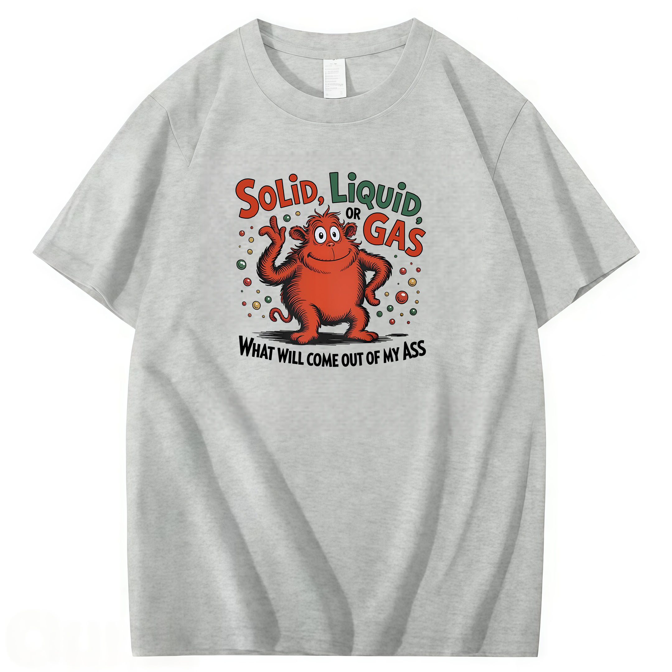 Solid, Liquid, or Gas – Funny T-Shirt | Unisex Cotton Tee