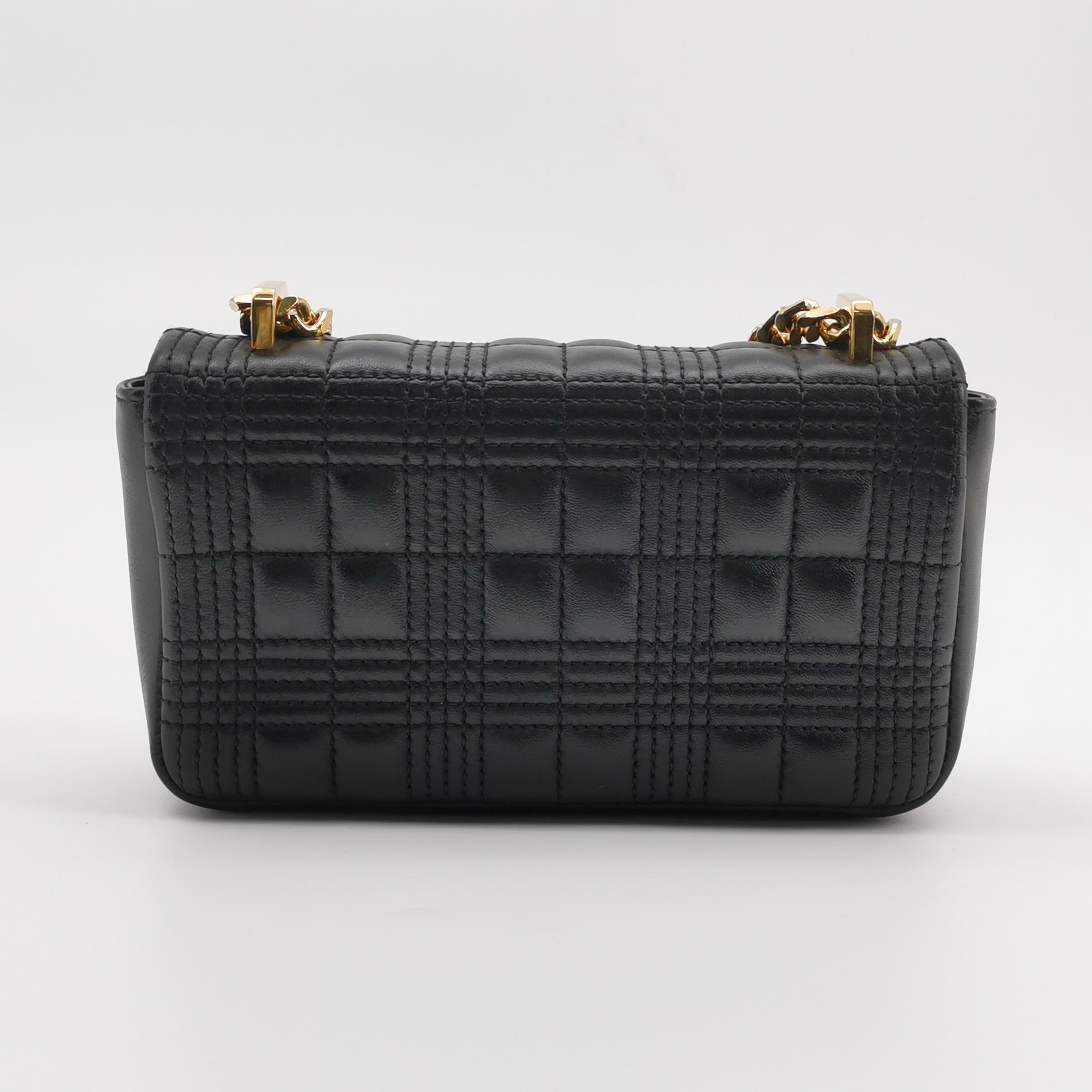 Burberry Lola Shoulder Bag Quilted Lambskin Mini — photo 5 of 20