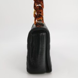 Burberry Lola Shoulder Bag Quilted Patent with Resin Small — thumbnail 4