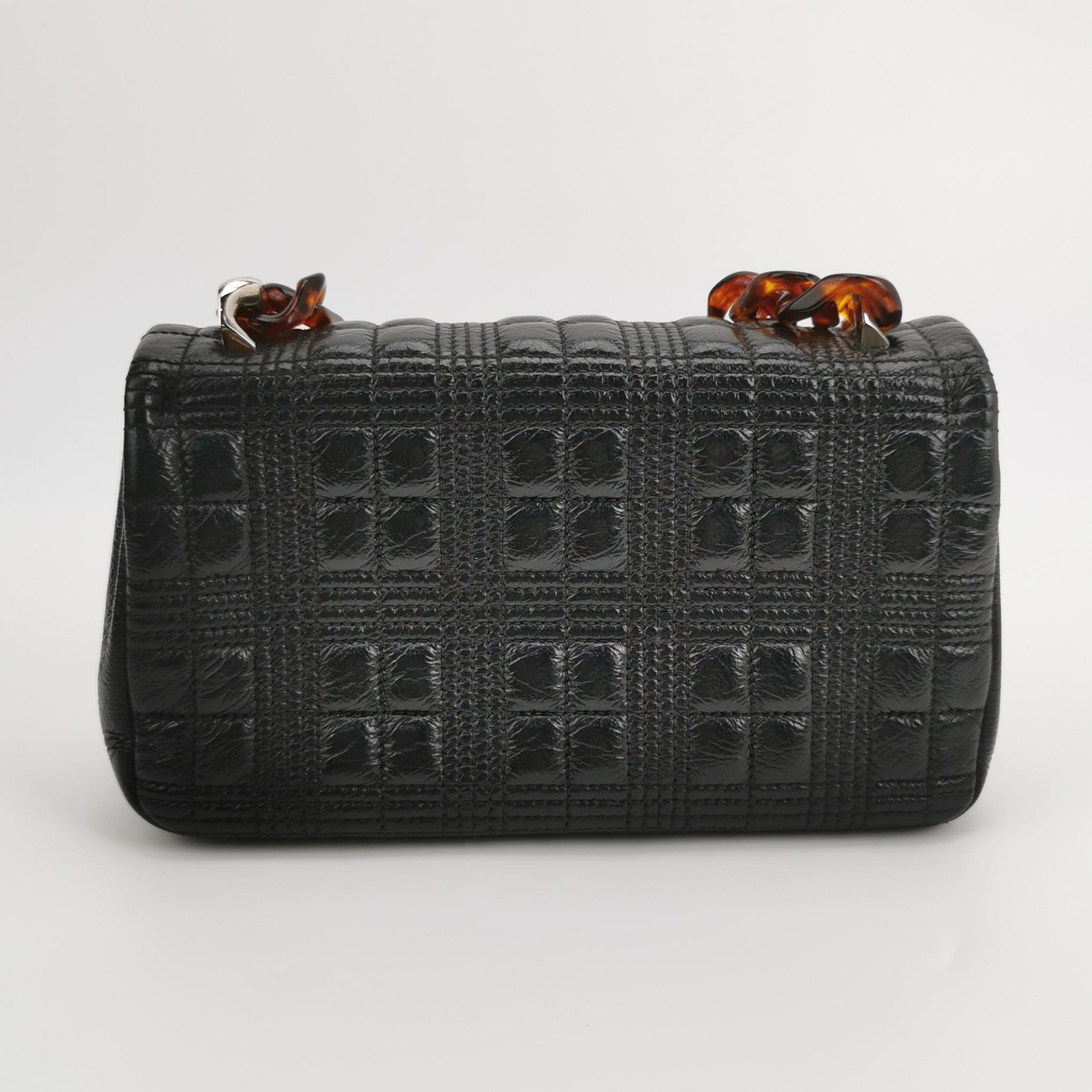 Burberry Lola Shoulder Bag Quilted Patent with Resin Small — photo 5 of 22
