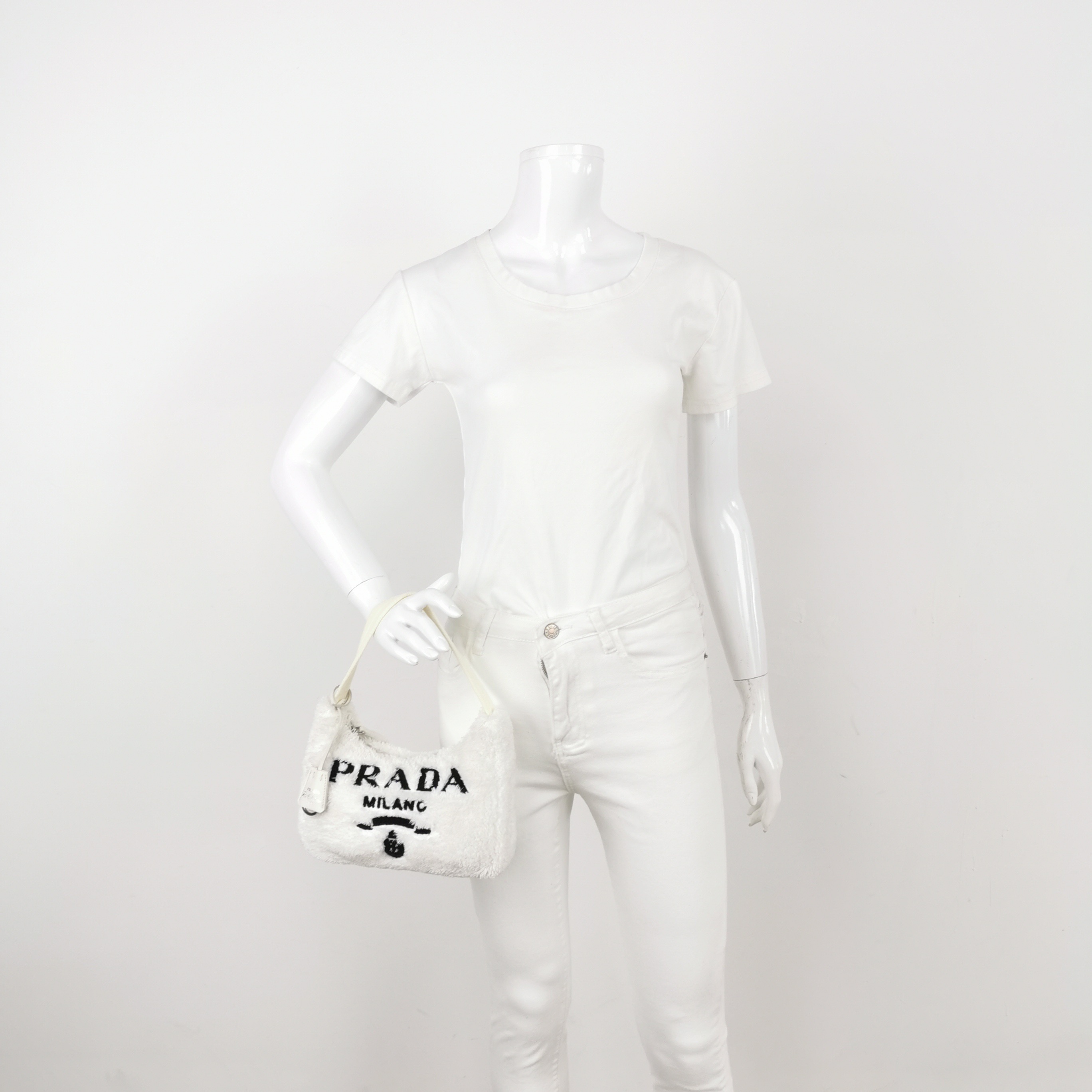 Prada Re-Edition 2000 Hobo Terry Cloth Mini — alternate view