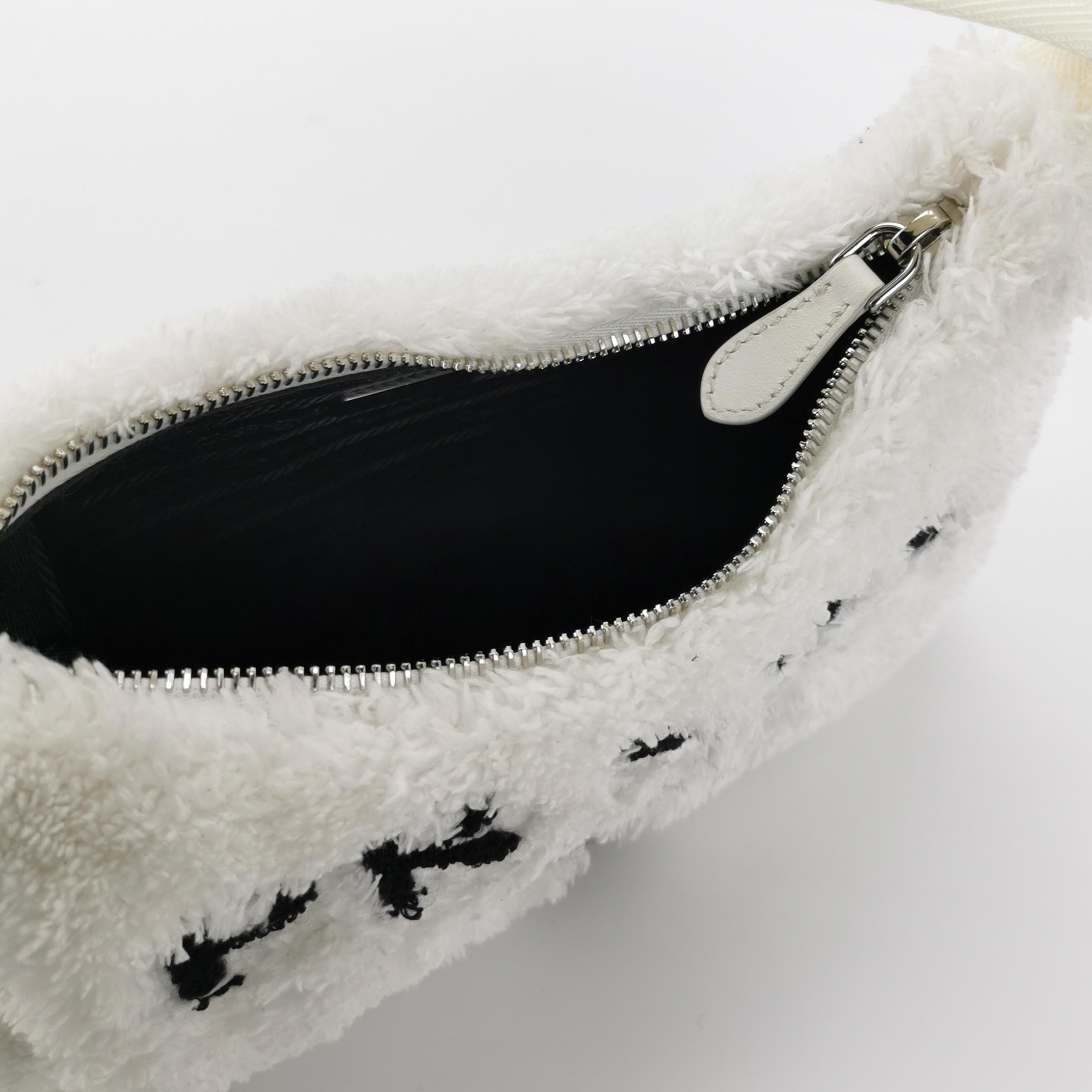 Prada Re-Edition 2000 Hobo Terry Cloth Mini — photo 7 of 13