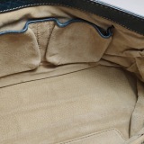 Prada Vitelloshine Chain Shoulder Bag Leather Navy — thumbnail 9