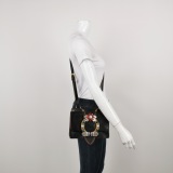 Miu Miu Dahlia Crossbody Bag Crystal Embellished Leather — thumbnail 2