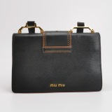 Miu Miu Dahlia Crossbody Bag Crystal Embellished Leather — thumbnail 4