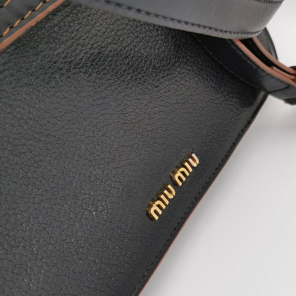 Miu Miu Dahlia Crossbody Bag Crystal Embellished Leather — photo 6 of 13