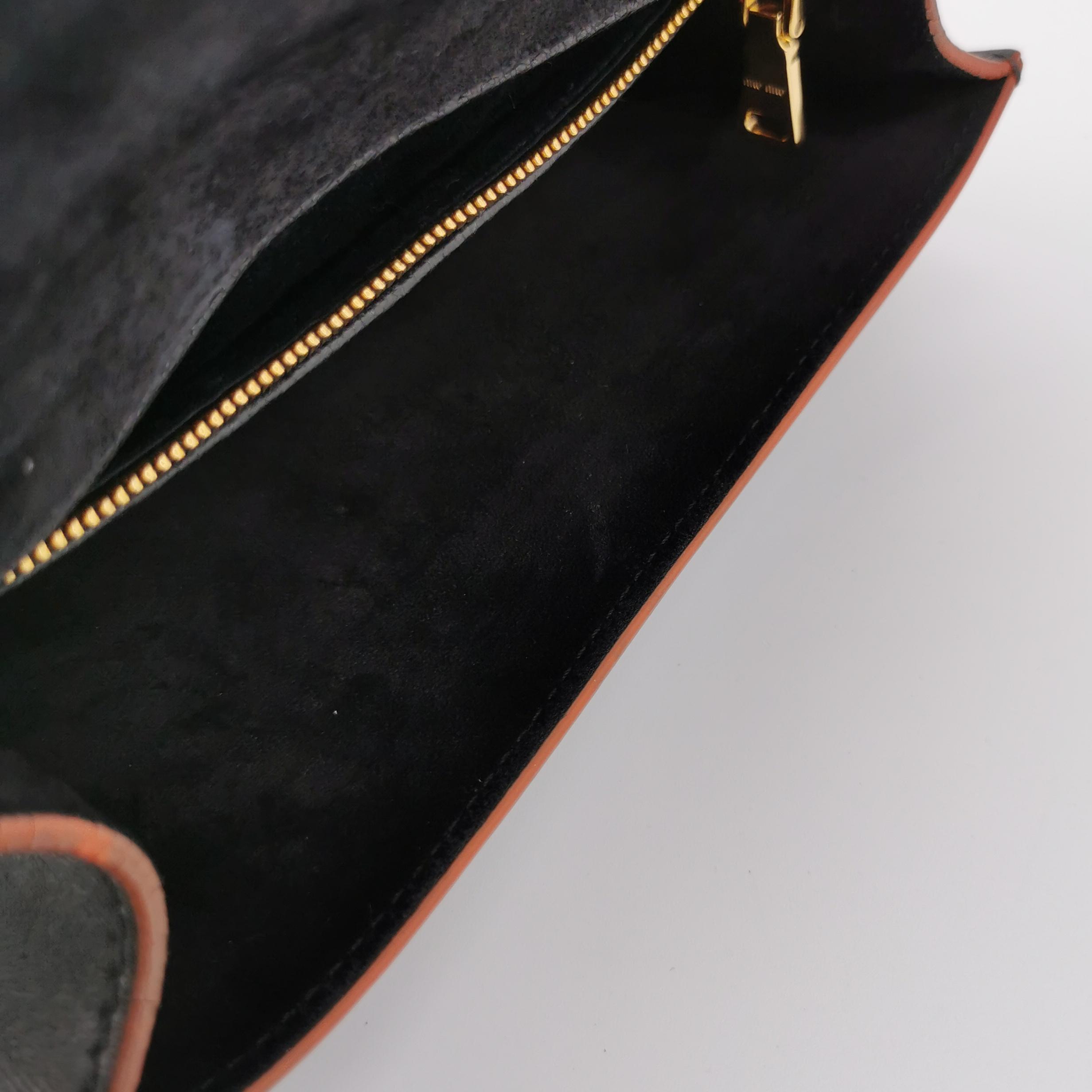 Miu Miu Dahlia Crossbody Bag Crystal Embellished Leather — photo 10 of 13