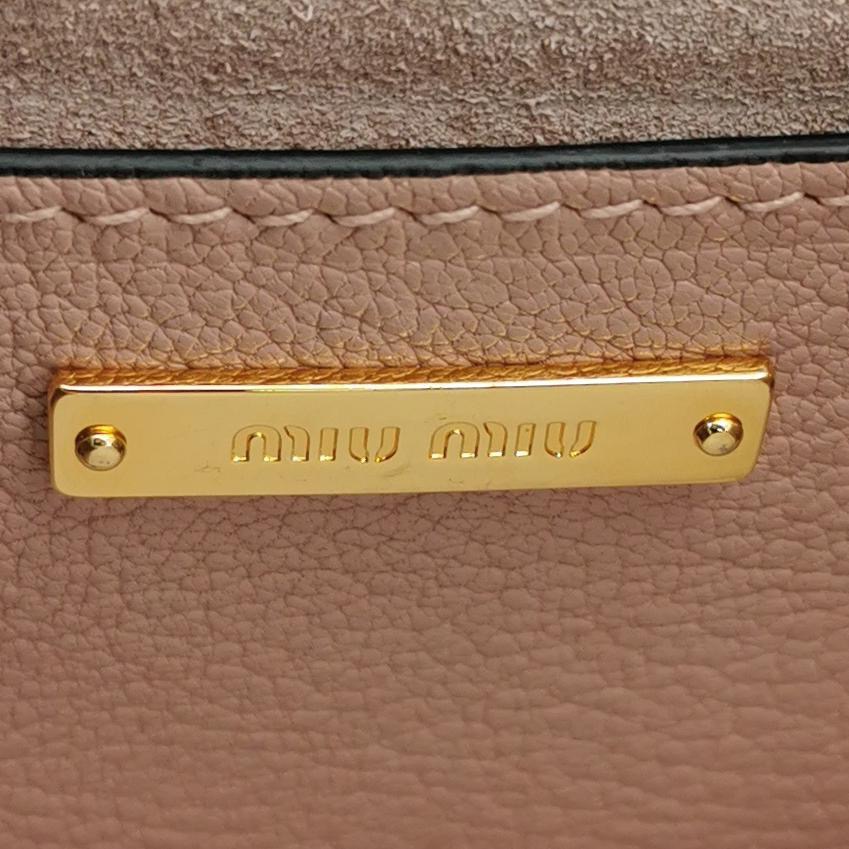 Miu Miu Dahlia Crossbody Bag Crystal Embellished Leather — photo 8 of 24