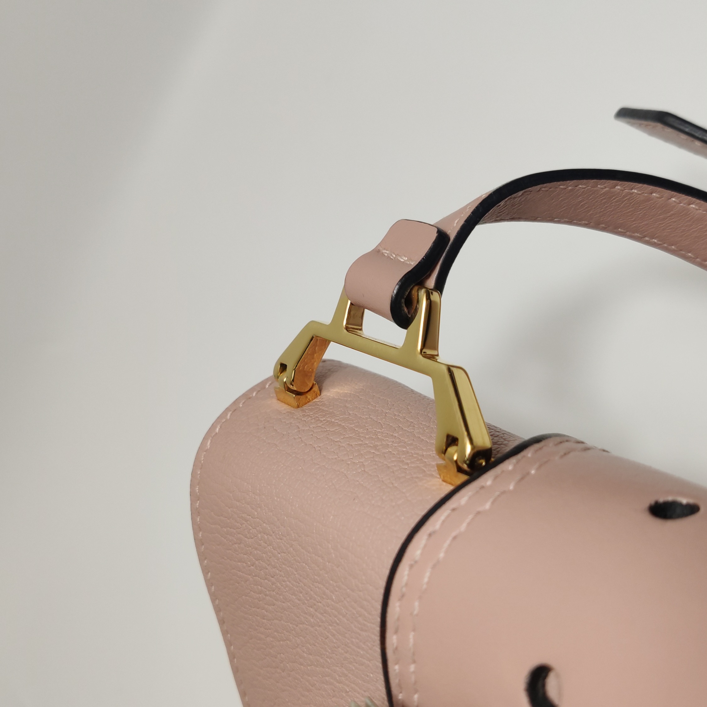 Miu Miu Dahlia Crossbody Bag Crystal Embellished Leather — photo 9 of 24
