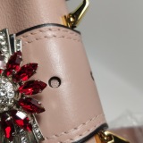 Miu Miu Dahlia Crossbody Bag Crystal Embellished Leather — thumbnail 23