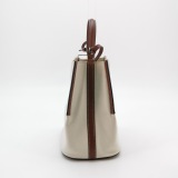 Burberry Peggy Logo Bucket Bag Canvas Small — thumbnail 3