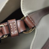 Burberry Peggy Logo Bucket Bag Canvas Small — thumbnail 10