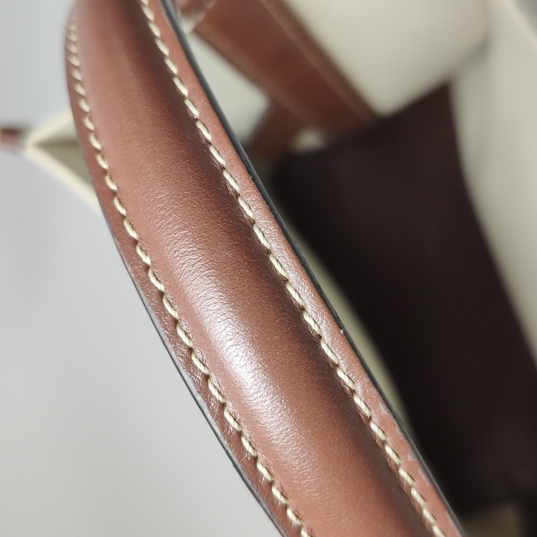 Burberry Peggy Logo Bucket Bag Canvas Small — photo 22 of 25