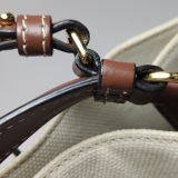 Burberry Peggy Logo Bucket Bag Canvas Small — thumbnail 21