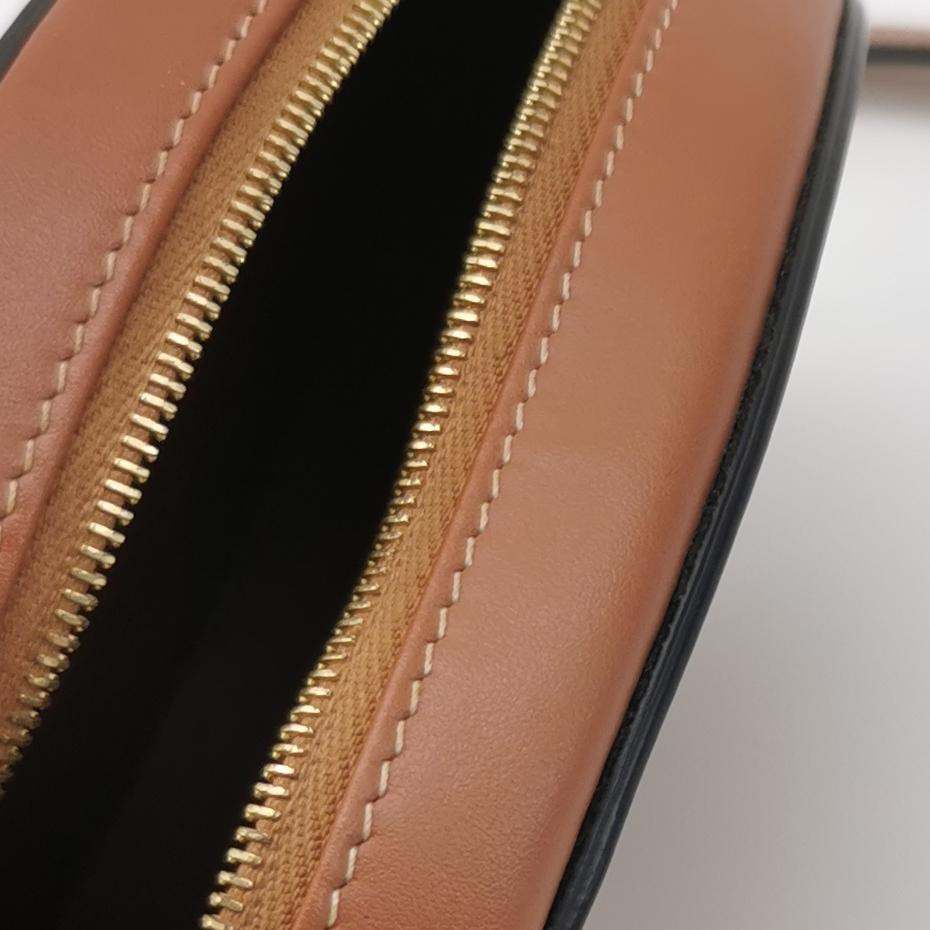 Celine Triomphe Oval Crossbody Bag Leather Mini — photo 7 of 12