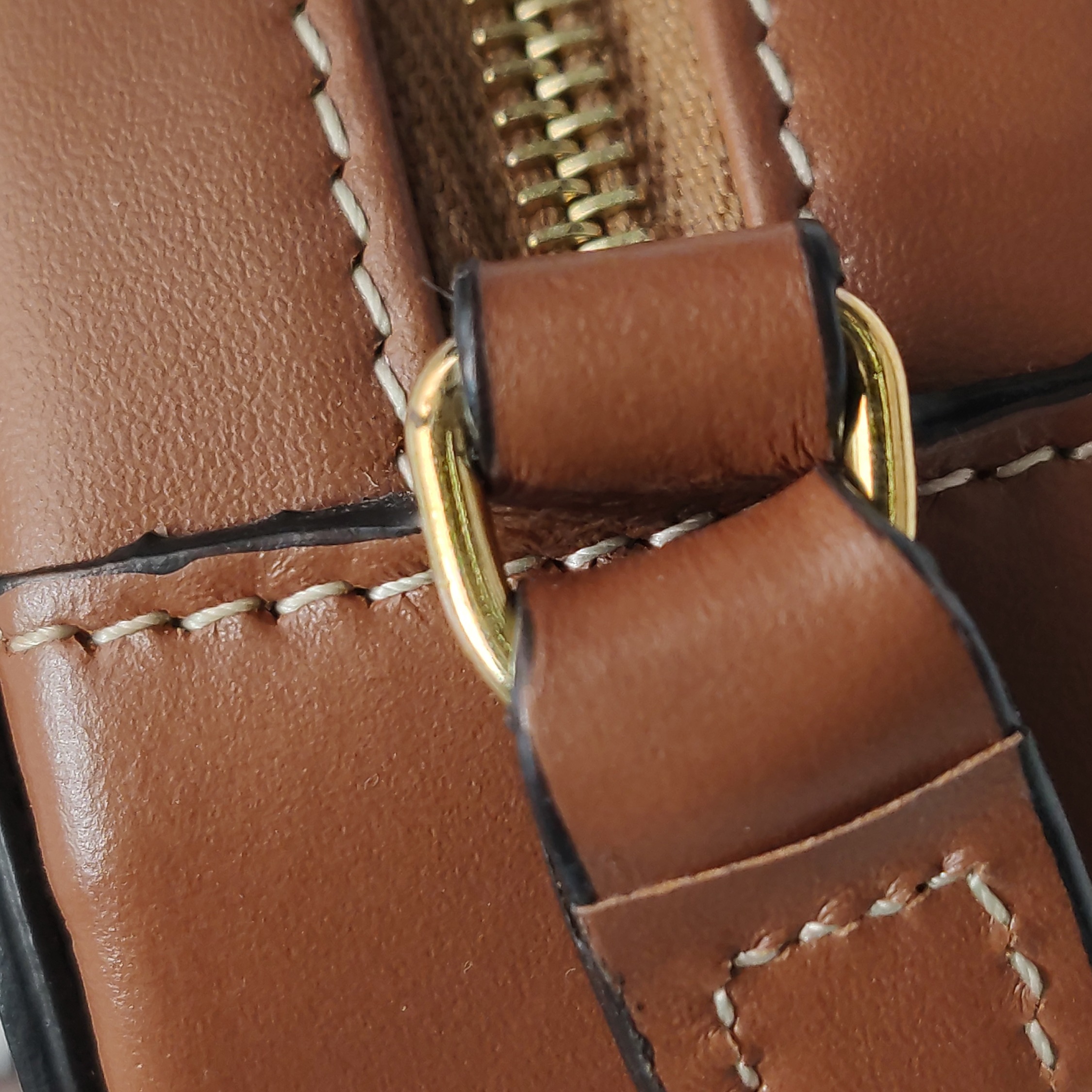 Celine Triomphe Oval Crossbody Bag Leather Mini — photo 8 of 12