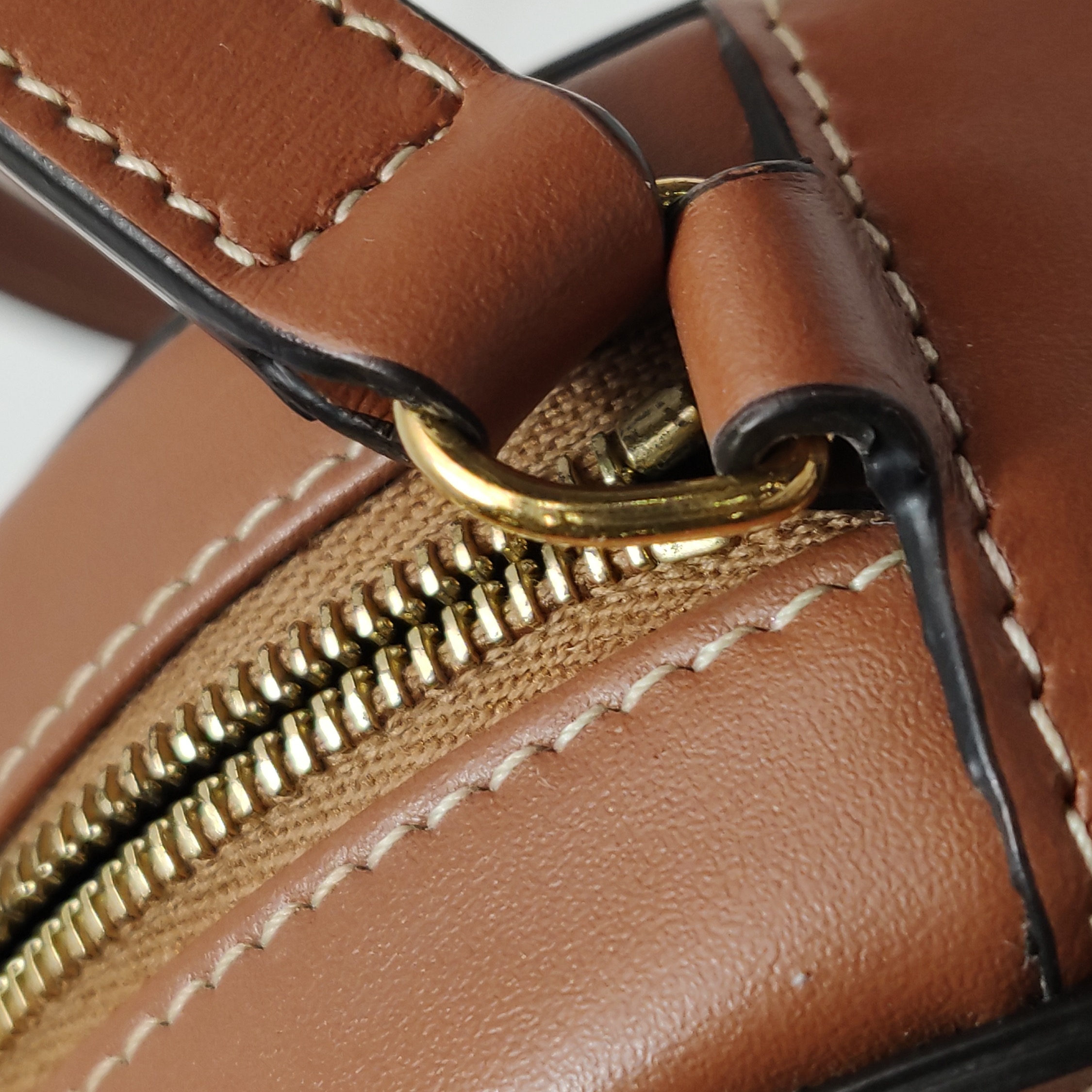 Celine Triomphe Oval Crossbody Bag Leather Mini — photo 12 of 12