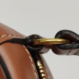 Celine Triomphe Oval Crossbody Bag Leather Mini — thumbnail 9