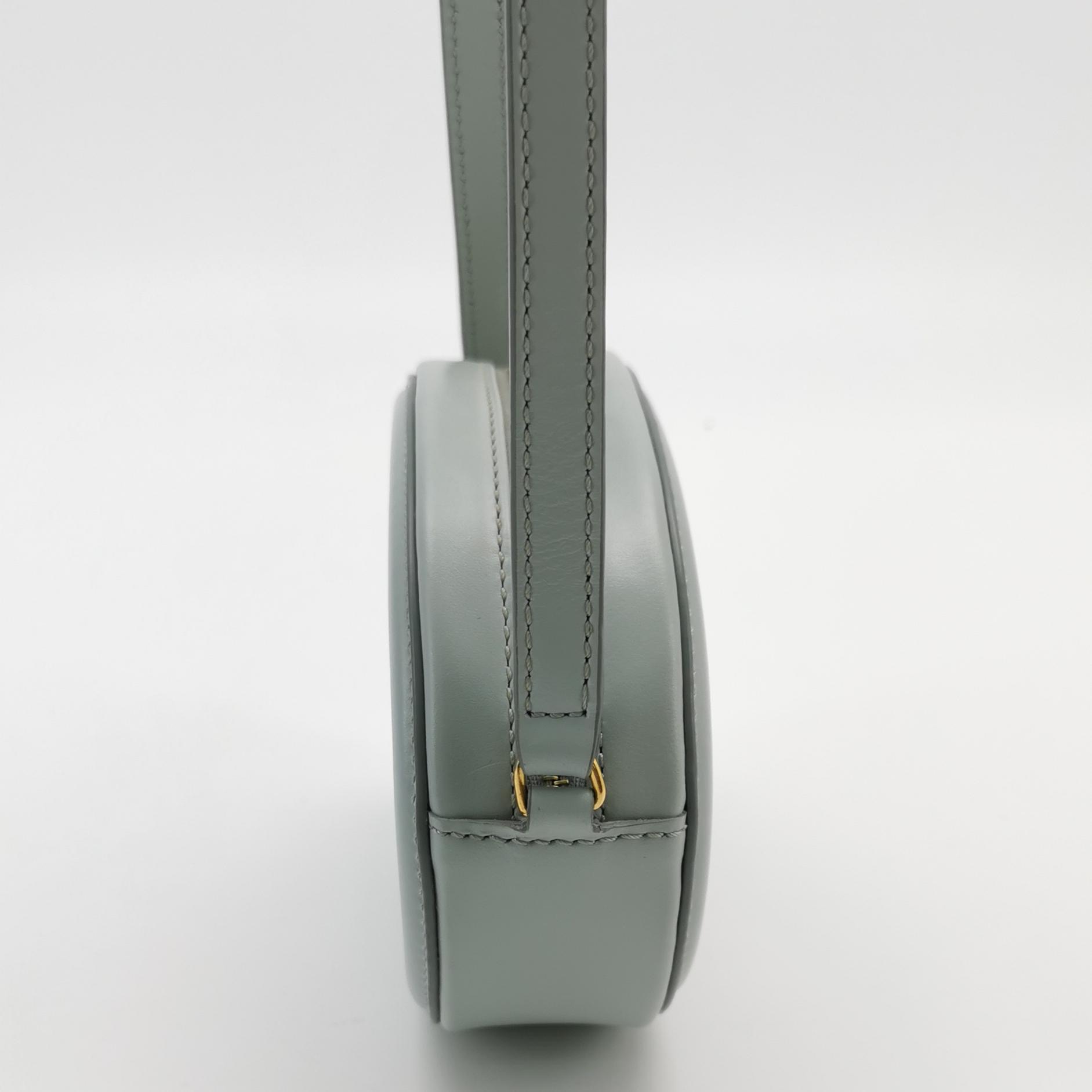 Celine Triomphe Oval Crossbody Bag Leather Mini — photo 4 of 22