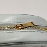 Celine Triomphe Oval Crossbody Bag Leather Mini — thumbnail 11