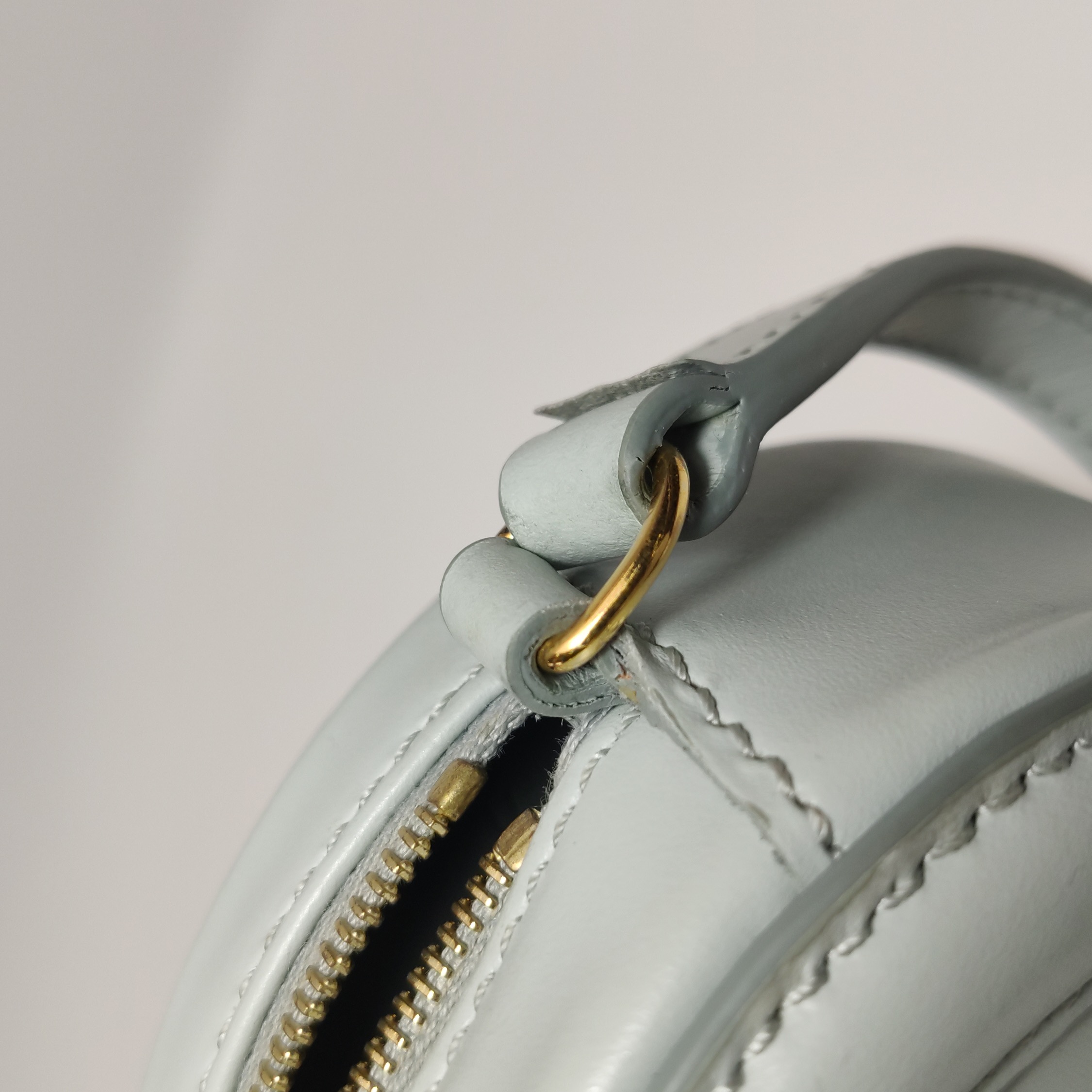 Celine Triomphe Oval Crossbody Bag Leather Mini — photo 18 of 22