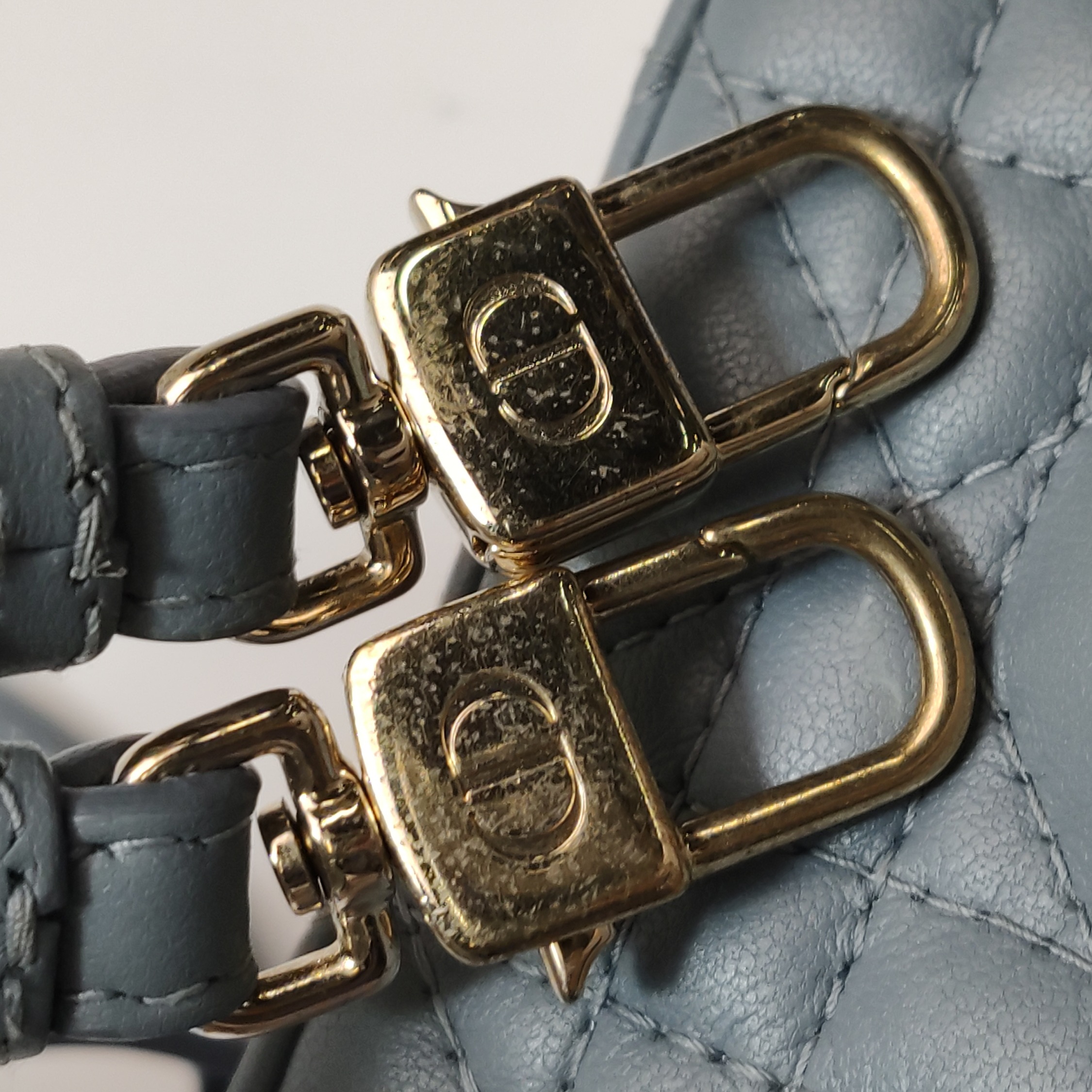 Christian Dior Lady Dior Vanity Case Cannage Quilt Lambskin Micro — photo 20 of 25