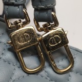 Christian Dior Lady Dior Vanity Case Cannage Quilt Lambskin Micro — thumbnail 20