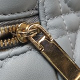 Christian Dior Lady Dior Vanity Case Cannage Quilt Lambskin Micro — thumbnail 24