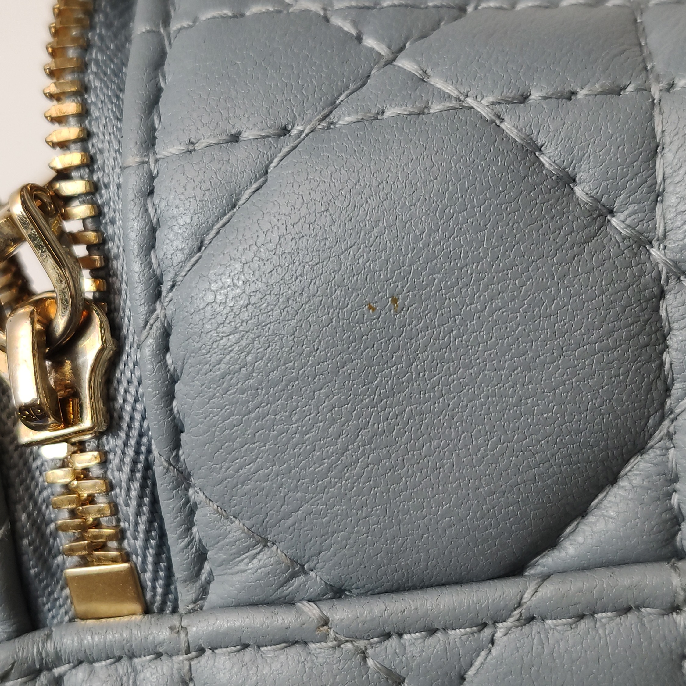 Christian Dior Lady Dior Vanity Case Cannage Quilt Lambskin Micro — photo 13 of 25