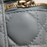 Christian Dior Lady Dior Vanity Case Cannage Quilt Lambskin Micro — thumbnail 13
