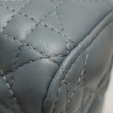 Christian Dior Lady Dior Vanity Case Cannage Quilt Lambskin Micro — thumbnail 21