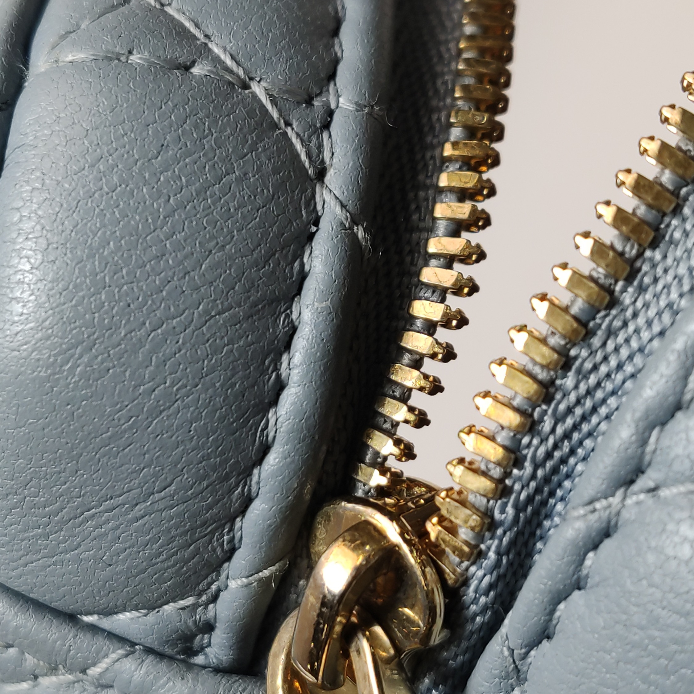 Christian Dior Lady Dior Vanity Case Cannage Quilt Lambskin Micro — photo 12 of 25