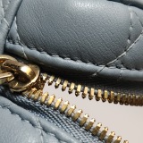 Christian Dior Lady Dior Vanity Case Cannage Quilt Lambskin Micro — thumbnail 12