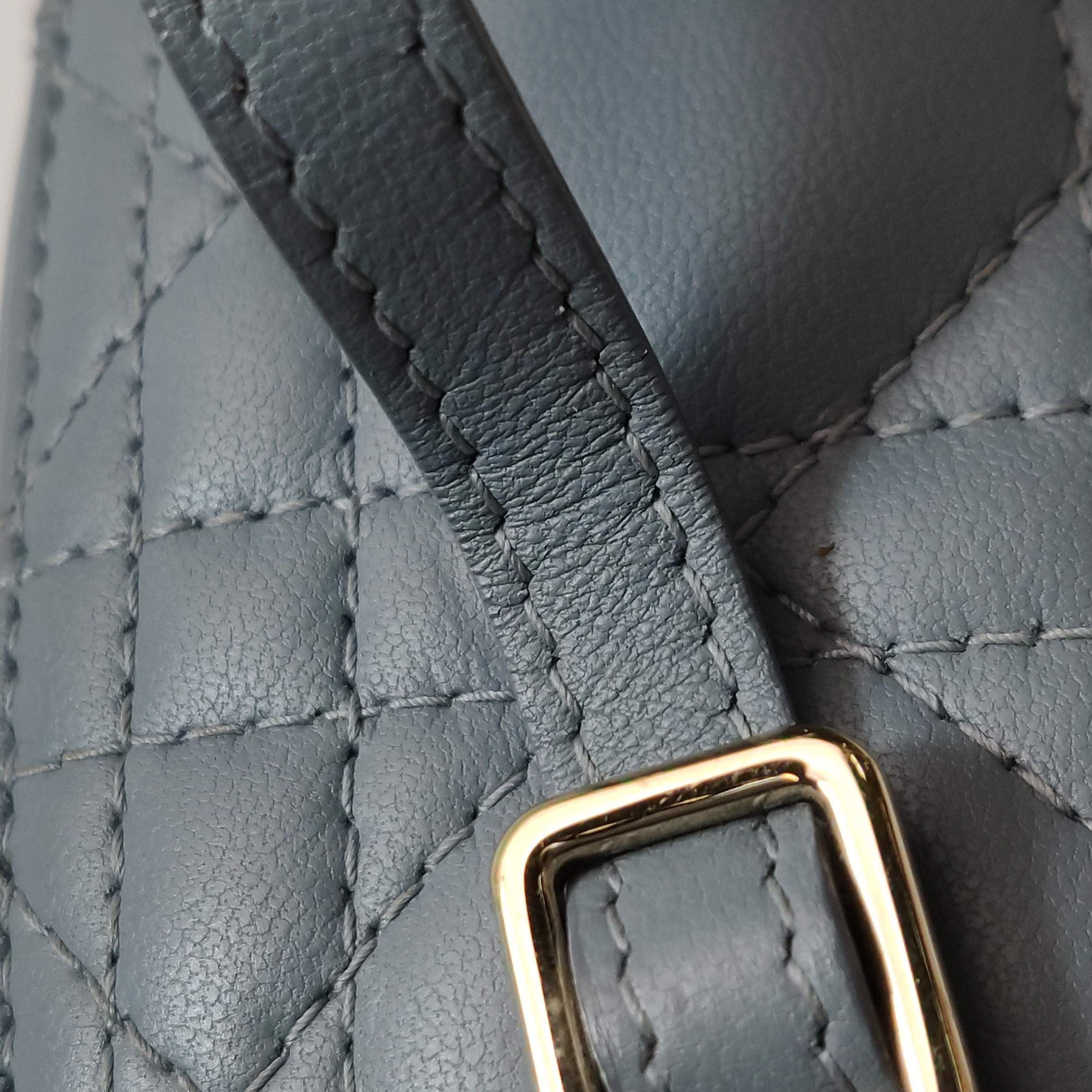 Christian Dior Lady Dior Vanity Case Cannage Quilt Lambskin Micro — photo 15 of 25
