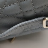 Christian Dior Lady Dior Vanity Case Cannage Quilt Lambskin Micro — thumbnail 19