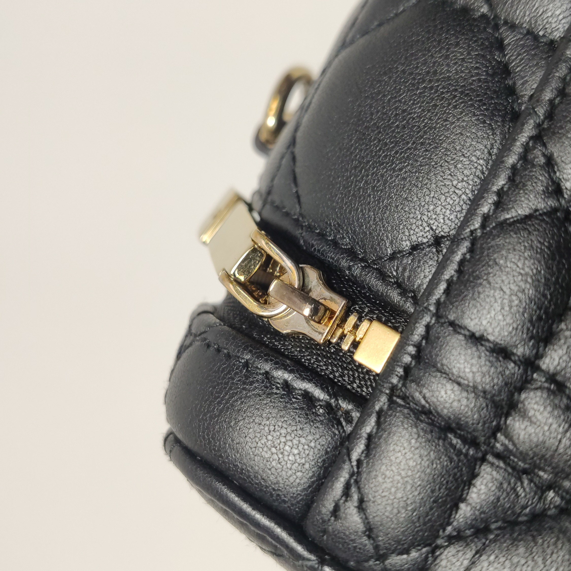Christian Dior Lady Dior Vanity Case Cannage Quilt Lambskin Micro — photo 14 of 24