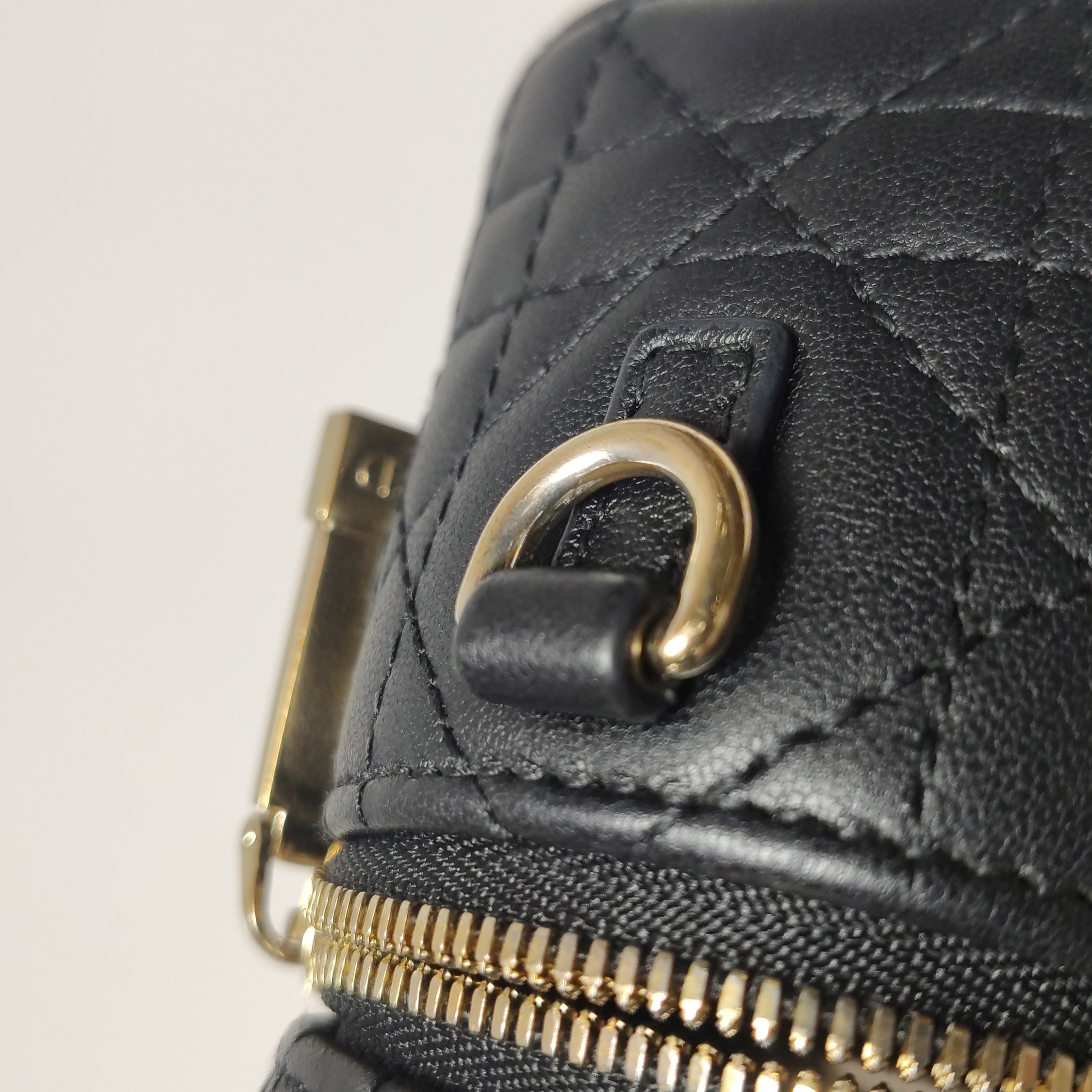Christian Dior Lady Dior Vanity Case Cannage Quilt Lambskin Micro — photo 15 of 24
