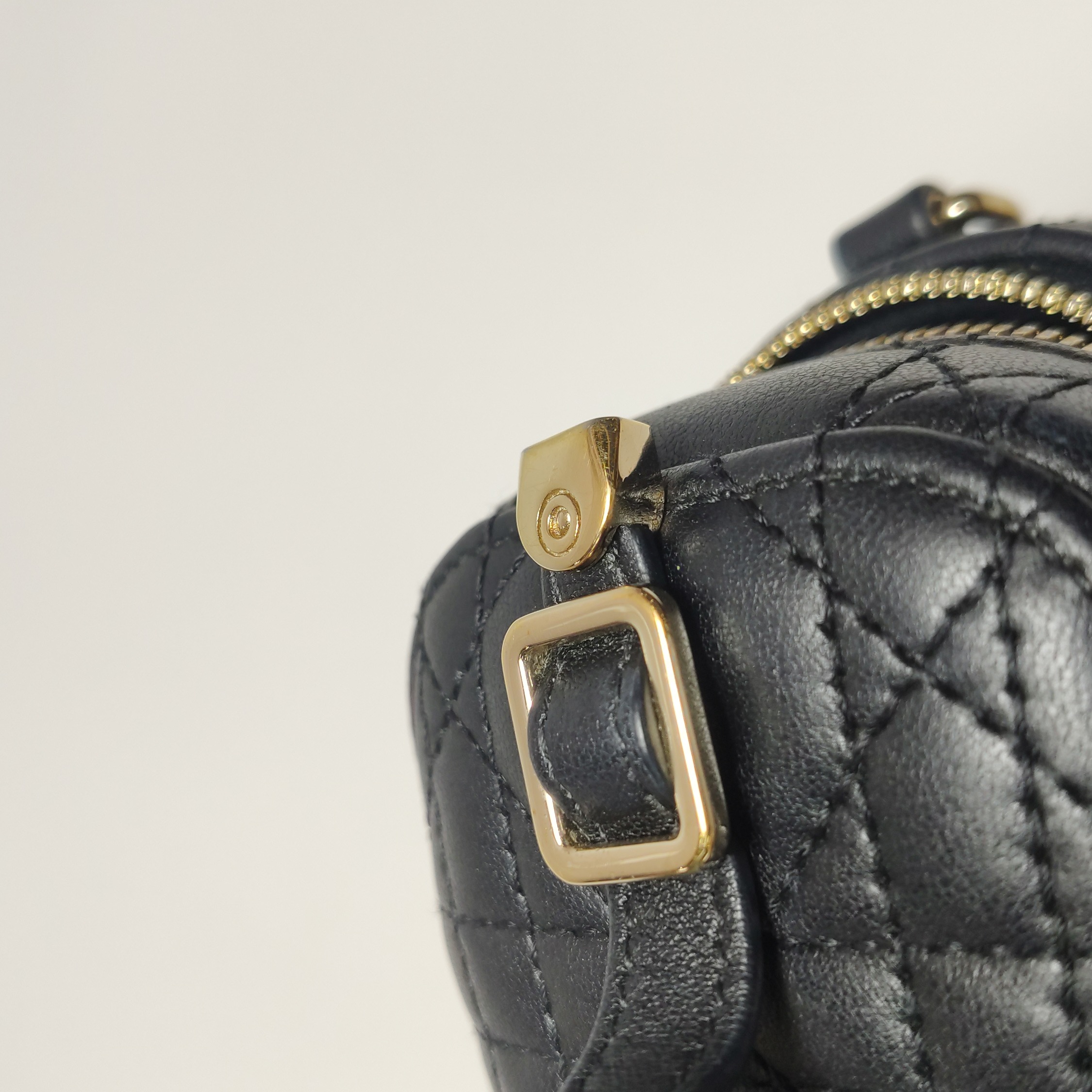 Christian Dior Lady Dior Vanity Case Cannage Quilt Lambskin Micro — photo 20 of 24