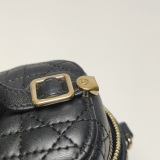 Christian Dior Lady Dior Vanity Case Cannage Quilt Lambskin Micro — thumbnail 20