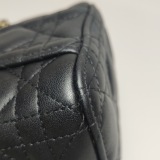 Christian Dior Lady Dior Vanity Case Cannage Quilt Lambskin Micro — thumbnail 16